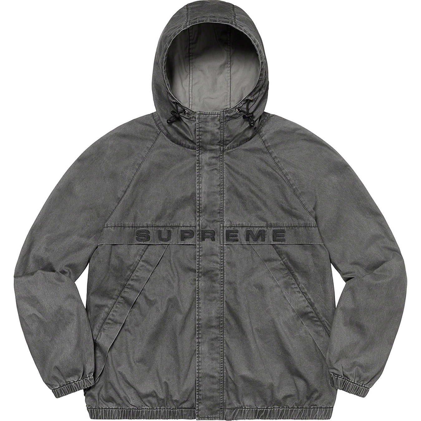 Overdyed Twill Hooded Jacket view 11